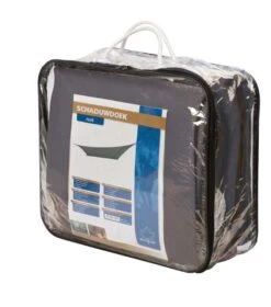 Bo-Garden Schaduwdoek Ruit - Grijs -Kampeerwereld Winkel 10523 bo camp 4471442