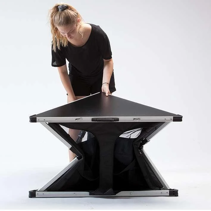 Isabella Hoek Campingkast Isabella Hoek Campingkast -Kampeerwereld Winkel 39635 isabella opvouwbare hoekkast