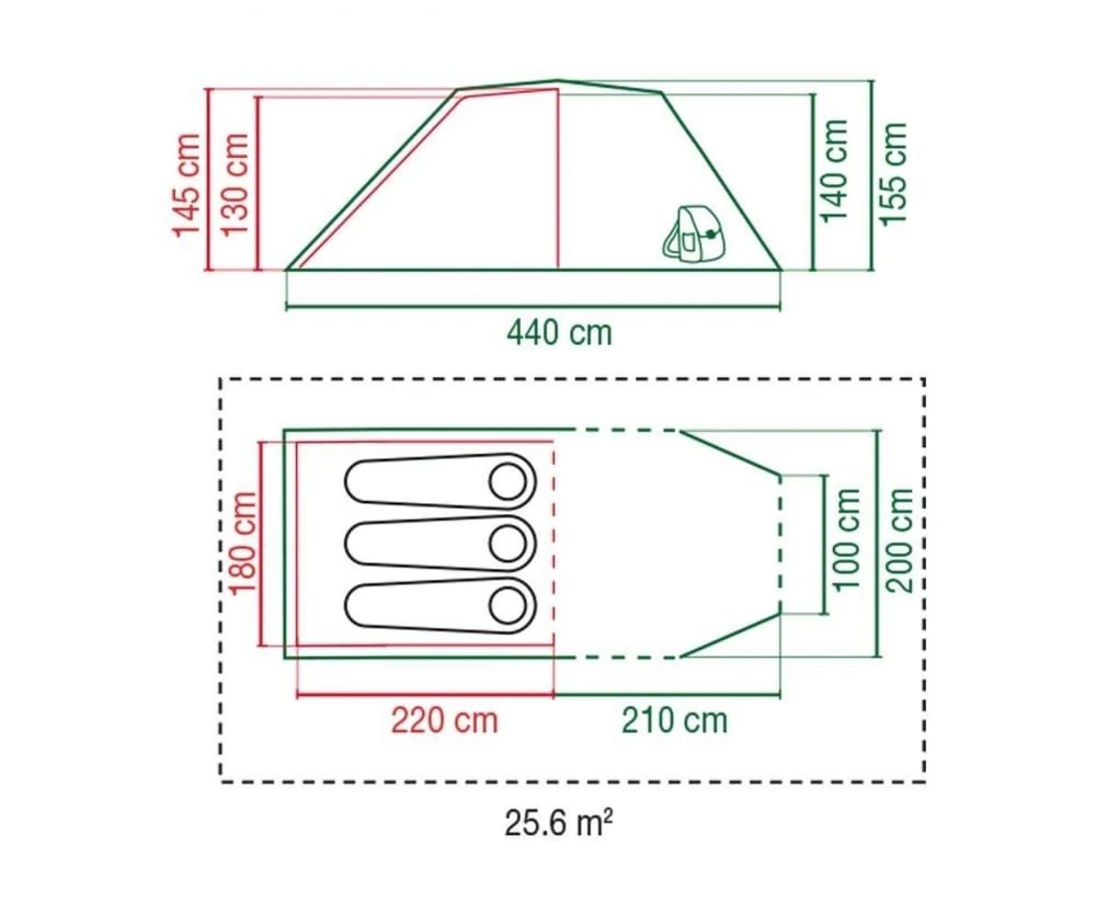 Coleman Chimney Rock 3 Plus / 3 Persoons Tunneltent - Groen Coleman Chimney Rock 3 Plus / 3 Persoons Tunneltent - Groen -Kampeerwereld Winkel 41107 coleman chimney rock 3 plus 3 persoons tent