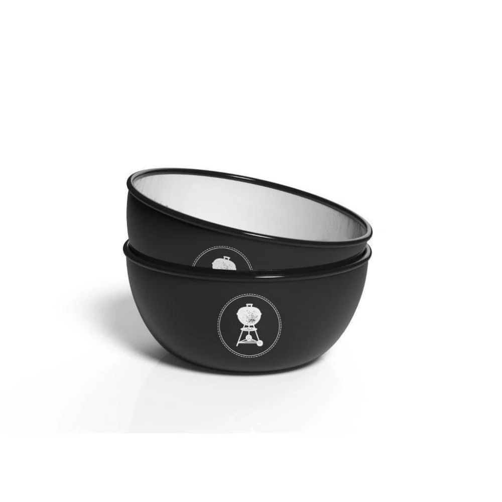 Weber Bowl Set Small Geëmailleerd Weber Bowl Set Small Geëmailleerd -Kampeerwereld Winkel 55622 weber bowl set small geemailleerd