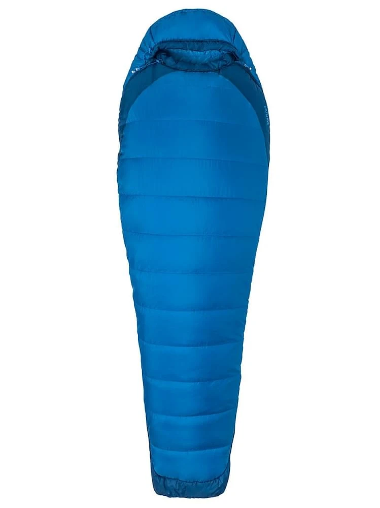 Marmot Trestles Elite Eco 20 Mummy Slaapzak Synthetisch Blauw Marmot Trestles Elite Eco 20 Mummy Slaapzak Synthetisch Blauw -Kampeerwereld Winkel 58523 marmot trestles elite eco 20 regmummy slaapzak synthetisch