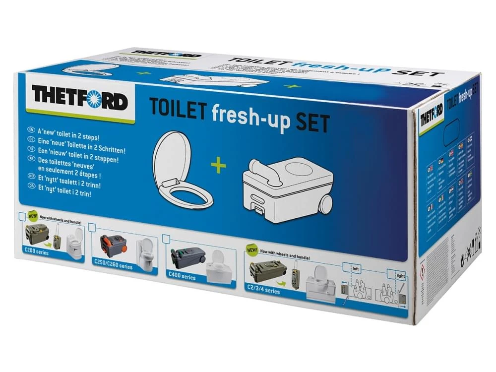 Thetford Fresh-Up Set C2-C3-C4 Met Wielen Links Thetford Fresh-Up Set C2-C3-C4 Met Wielen Links -Kampeerwereld Winkel 64447 thetford fresh up set c2 c3 c4 met wielen links