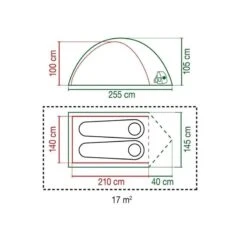 Coleman Kobuk Valley 2 / 2 Persoons Tent - Groen -Kampeerwereld Winkel 68734 coleman kobuk valley 2 2 persoons tent