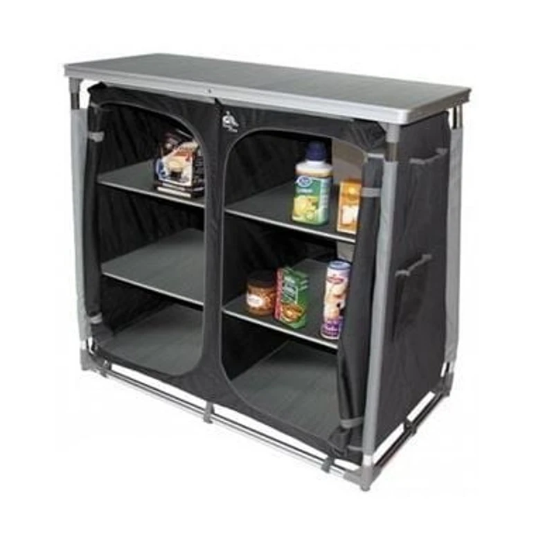 Defa Grey Line Schuine Campingkast Grijs Defa Grey Line Schuine Campingkast Grijs -Kampeerwereld Winkel 69357 defa grey line schuine campingkast