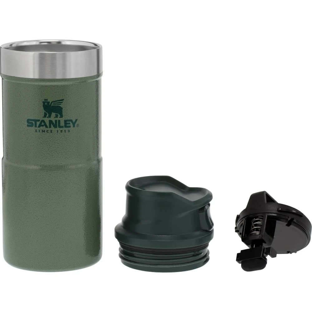 Stanley The Trigger-Action Travel Mug 0.35L Groen Stanley The Trigger-Action Travel Mug 0.35L Groen -Kampeerwereld Winkel 73126 stanley the trigger action travel mug 035l hammertone green