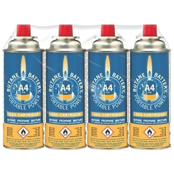 Bright Spark Gaspatronen 220gr Per 4 stuks Bright Spark Gaspatronen 220gr Per 4 Stuks -Kampeerwereld Winkel 73572 bright spark gas cartridge 220gr per 4 stuks