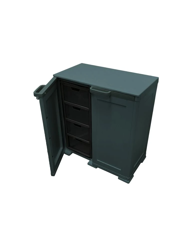 Isabella Opbergkast met dubbele deur Isabella Opbergkast Met Dubbele Deur -Kampeerwereld Winkel 73899 isabella opbergkast met dubbele deur