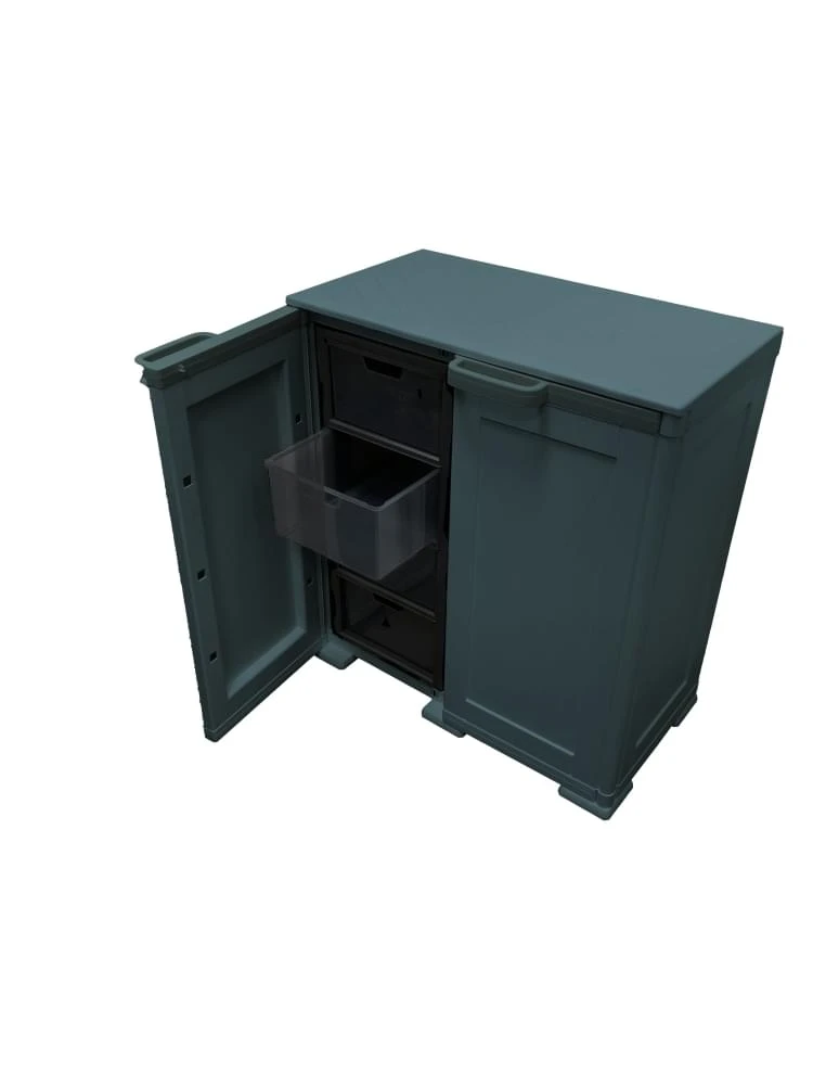 Isabella Opbergkast met dubbele deur Isabella Opbergkast Met Dubbele Deur -Kampeerwereld Winkel 73900 isabella opbergkast met dubbele deur