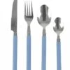 Bo-Camp Bestekset 4-delig Blauw