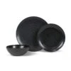 Kampa Ebony Cobble 12-delige Camping Servies Set