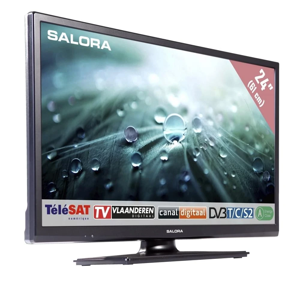Salora 24 Inch LED TV Salora 24 Inch LED TV -Kampeerwereld Winkel 77960 salora 24 inch led tv