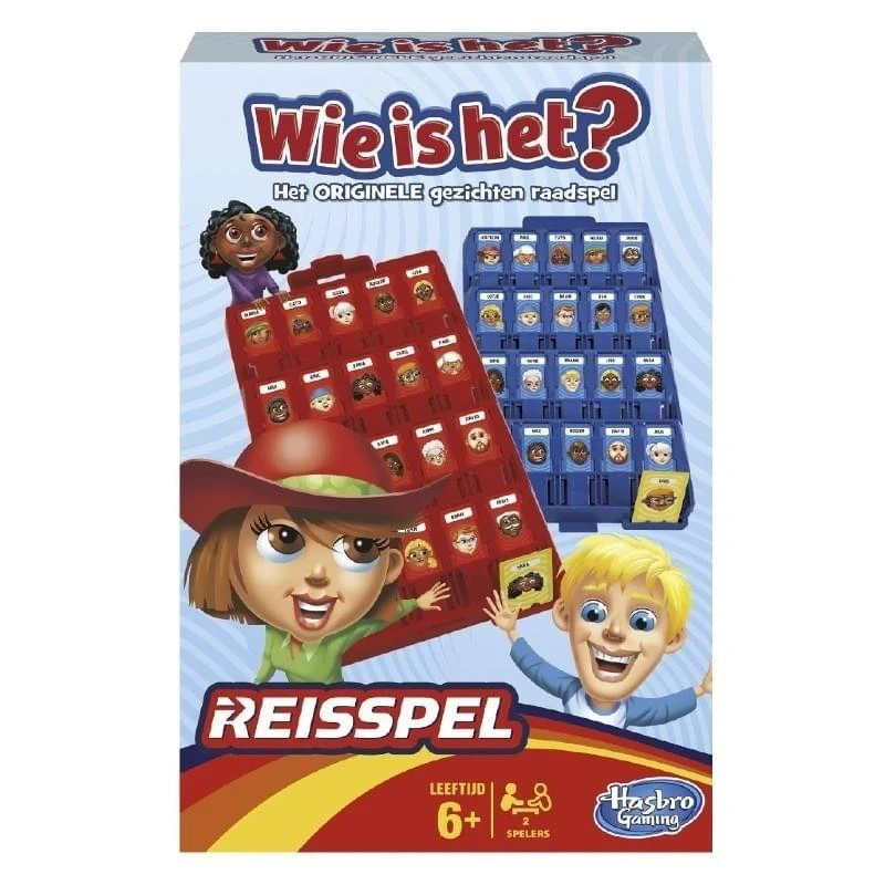 Hasbro Wie Is Het? Reisspel Hasbro Wie Is Het? Reisspel -Kampeerwereld Winkel 79670 hasbro wie is hetreisspel