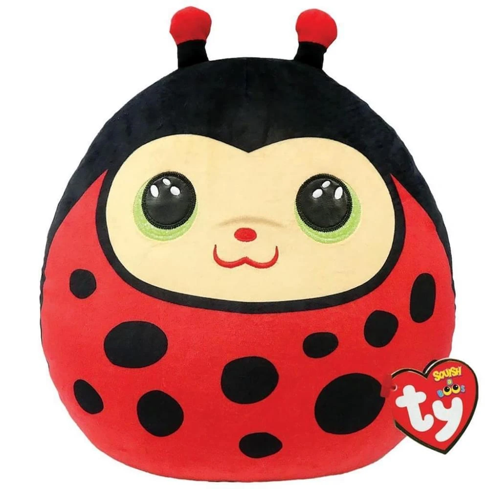 Ty Squish a Boo Izzy Ladybug 31cm Ty Squish A Boo Izzy Ladybug 31cm -Kampeerwereld Winkel 87590 ty ty squish a boo izzy ladybug 31cm