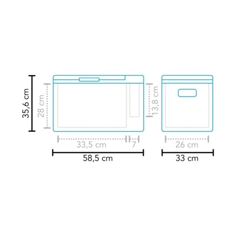 Mestic MCC-25 AC/DC Compressor Koelbox Mestic MCC-25 AC/DC Compressor Koelbox -Kampeerwereld Winkel 88048 mestic mcc 25 adc compressor
