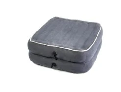 Human Comfort Pouffe Davron XL Opblaasbaar Grijs -Kampeerwereld Winkel 89534 human comfort pouffe davron xl grey opblaasbaar