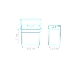 Mestic MTEC-28 Thermo-Elektrische Koelbox AC/DC -Kampeerwereld Winkel 90790 mestic mtec 28 thermo elektrische koelbox