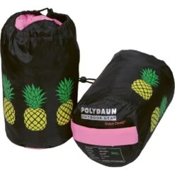 Polydaun Beach House Pine Apple Deken Kinderslaapzak Synthetisch Roze -Kampeerwereld Winkel 94009 polydaun beach house pine apple kinderslaapzak