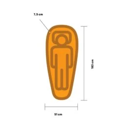 Sea To Summit Camp Plus R Mummy Slaapmat -Kampeerwereld Winkel 95944 sea to summit camp plus r mummy slaapmat