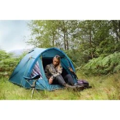 Vango Alpha 250 CLR / 2 Persoons Tent Blauw -Kampeerwereld Winkel 96955 vango alpha 250 clr 2 persoons tent