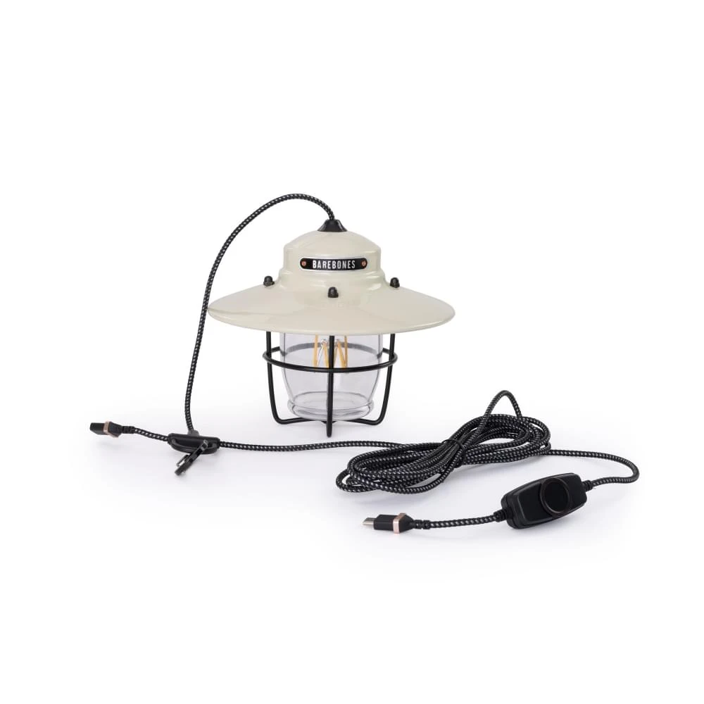 Barebones Outpost Hanglamp Wit Barebones Outpost Hanglamp Wit -Kampeerwereld Winkel 97173 barebones outpost hanglamp